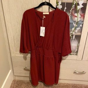 Dress from ba & sh size 3 equivalent to US Medium